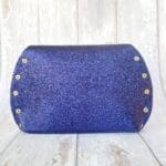 Mags Blue Sparkly Leather