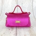 Kach Hot Pink Distressed Leather
