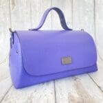 Mila Light Purple Saffiano Leather