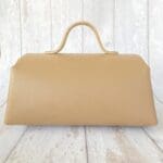 Mila Beige Pebble Grain Leather