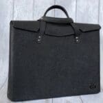 Ayee Black Saffiano Leather
