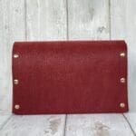 Jare Wine Micro Sequins On Wine Suede