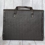 Ayee Grey Giant Woven Embossed