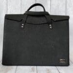 Ayee Black Saffiano Leather