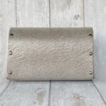 Jare Silver Distressed Leather