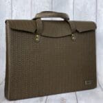 Ayee Army Green Giant Woven Embossed