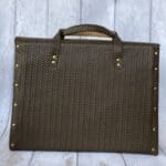 Ayee Army Green Giant Woven Embossed