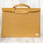 Ayee Brown Crocco Leather Print