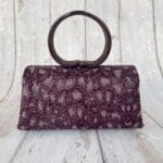 Hana Lilac, Purple & Silver Cheetah Print & Purple Nappa