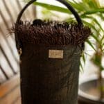 Aara Jute Black w/ Raffia