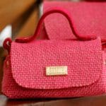 Kach Micro bag Jute Light Pink