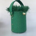 Aara Jute Green w/ Raffia