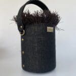 Aara Jute Black w/ Raffia