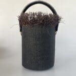 Aara Jute Black w/ Raffia