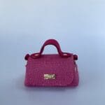 Kach Micro bag Jute Light Pink
