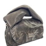 Nury Black & Silver Floral Print
