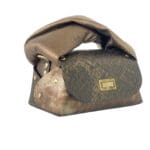 Nury Black & Bronze Python Print & Distressed Nappa