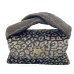 Ṣeyi Gold & Black Leopard Print Pony