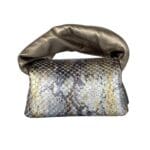 Nury Silver & 3-tone Gold Snake Print