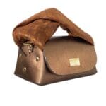 Nury Rose Nappa & Brown & Bronze Tweed Effect