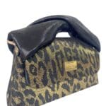 Moby Gold & Black Leopard Print