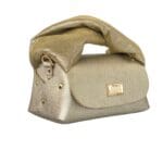 Nury Gold Pebble Grain & Yellow/Silver Wrap
