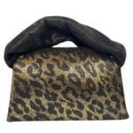 Moby Gold & Black Leopard Print
