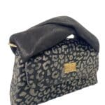 Moby Gold & Black Leopard Print Pony