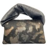 Nury Black Acid Wash Pony & Iridiscent Bronze