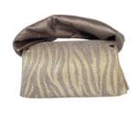 Ṣeyi Gold & Bronze Zebra Print