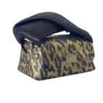 Nury Gold & Black Leopard Print