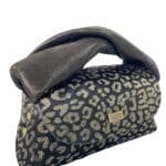 Ṣeyi Gold & Black Leopard Print Pony