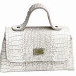 Lina Grey & Rose Crocodile Print