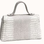 Lina Grey & Rose Crocodile Print