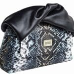 Moby Blue Multi Python Print Leather