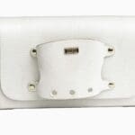 Jare Lizard Print Embossed Leather