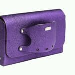 Jare Purple Sequined Leather