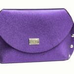 Mags Purple Sequined Leather