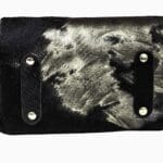 Dija Black Pony with Gold Acid Wash
