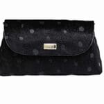 Maya Black Pony Acid Wash Spots