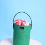 Aara Bucket Bag - Jute w/ Hand Dyed Cotton