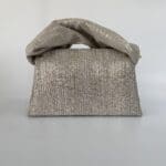 Moby Silver & White Two-tone Tejus Lizard Print