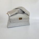 Moby Silver Raindrop Leather