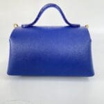 Mira Royal Blue Pebble Grain Leather