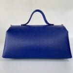 Mila Royal Blue Pebble Grain Leather