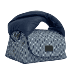 Nury Blue & White Wavy Stripe Pattern