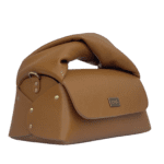 Nyla Tan Pebble Grain leather