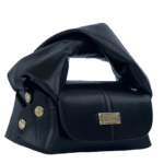 Lily Black Giant Check Leather
