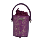 Lara Pink & Gold Crackled Print