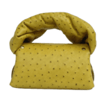 Nury Yellow Ostrich Print